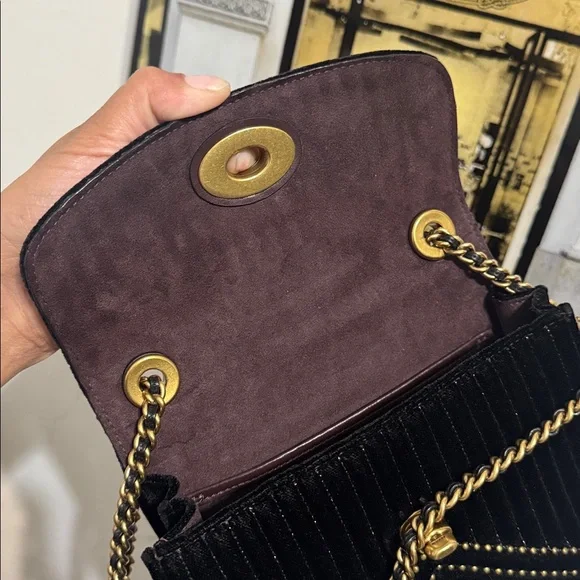 Coach Parker 18 Velvet & Rivets - Picture 11 of 14